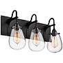 2_Sonneman Chelsea 19 1/4" Wide Satin Black Bath Light