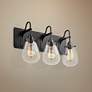 1_Sonneman Chelsea 19 1/4" Wide Satin Black Bath Light