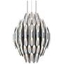 2_Sonneman Chimes 24 1/4" Wide Polished Chrome LED Chandelier