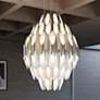1_Sonneman Chimes 24 1/4" Wide Polished Chrome LED Chandelier