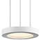 Sonneman Chromaglo™ 7" Wide White LED Pendant Light