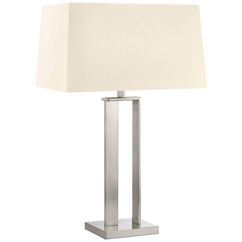 Image 1 Sonneman D Satin Nickel Modern Table Lamp