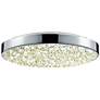 Sonneman Dazzle 12" Wide Round Chrome LED Ceiling Light
