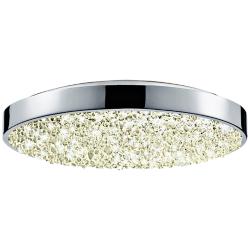 Sonneman Dazzle 12&quot; Wide Round Chrome LED Ceiling Light