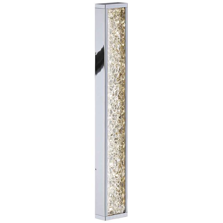 Image 1 Sonneman Dazzle Slim 18 1/4"H Polished Chrome LED Sconce