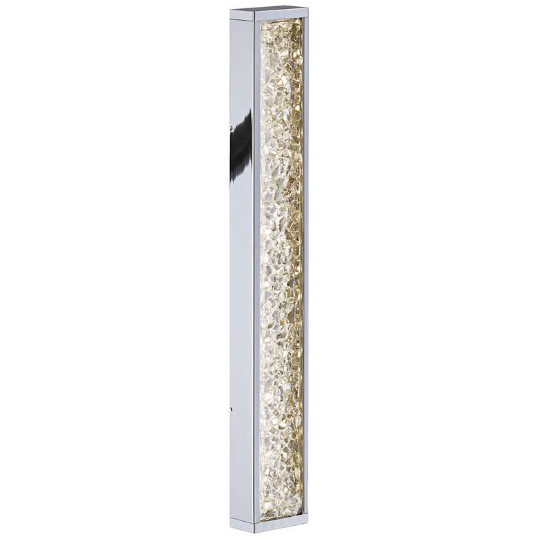 Image 1 Sonneman Dazzle Slim 18 1/4 inchH Polished Chrome LED Sconce