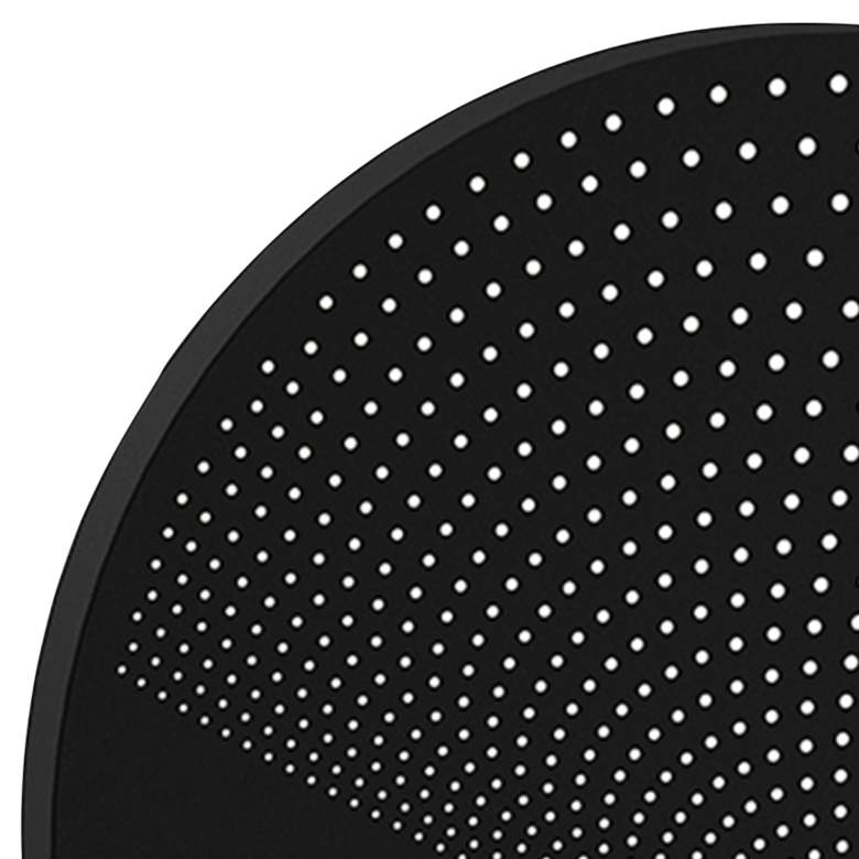 Image 2 Sonneman Dotwave 15 inch High Textured Black LED Wall Sconce more views
