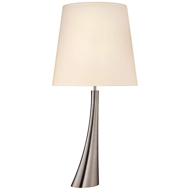 Image 1 Sonneman Elan Satin Nickel Table Lamp