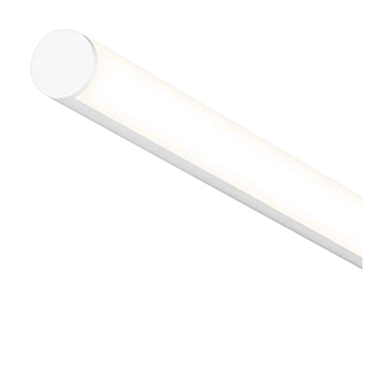 Image 2 Sonneman Fino 32" Wide Satin White LED Bath Light more views