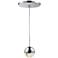 Sonneman Grapes 2 1/2" Wide LED Chrome Globe Pendant