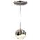 Sonneman Grapes 3 3/4" Wide Modern Satin Nickel Round LED Pendant