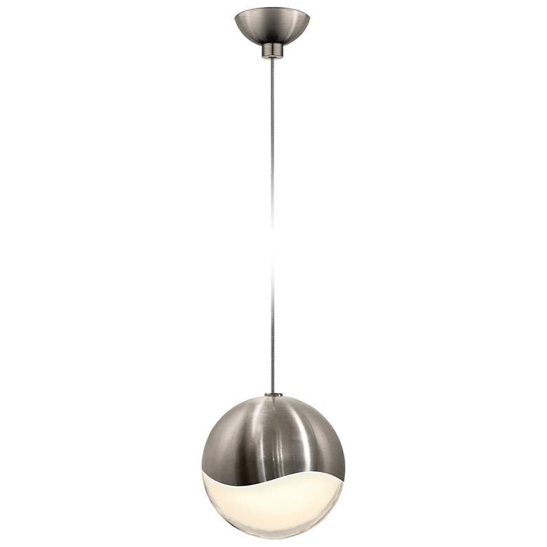 Image 2 Sonneman Grapes 3 3/4" Wide Satin Nickel LED Mini Pendant
