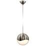 2_Sonneman Grapes 3 3/4" Wide Satin Nickel LED Mini Pendant