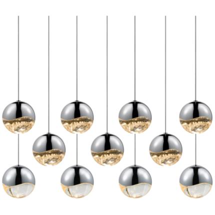 Sonneman Grapes Silver Collection