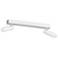 Sonneman Haim 11"W Textured White 2-Light LED Ceiling Light