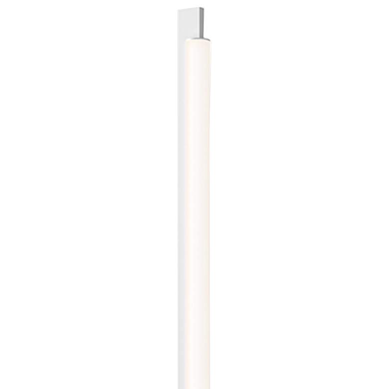 Image 2 Sonneman Keel 44 inch High Satin White LED Wall Sconce more views