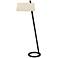 Sonneman Lina Black Brass Floor Lamp