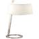 Sonneman Lina Satin Nickel Accent Table Lamp