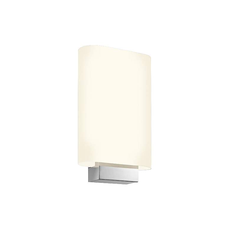Image 1 Sonneman Link 13 1/2" High Polished Chrome LED Wall Sconce