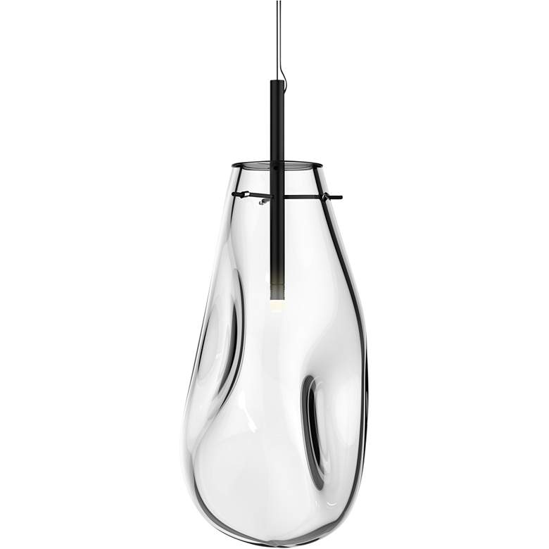 Image 2 Sonneman Liquid 10 1/2" Wide Clear LED Mini Pendant