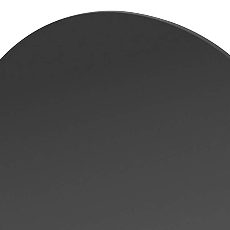 Image 2 Sonneman Malibu 13 3/4 inch High Satin Black LED Wall Sconce more views