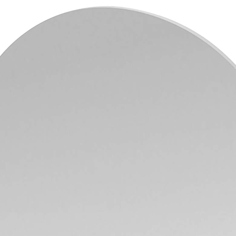 Image 2 Sonneman Malibu 13 3/4" High Satin White LED Wall Sconce more views