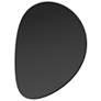 Sonneman Malibu Discs 10" High Satin Black LED Wall Sconce