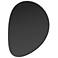 Sonneman Malibu Discs 10" High Satin Black LED Wall Sconce