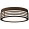 Sonneman Marue™ 10 3/4" Wide Bronze LED Ceiling Light