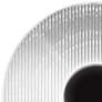 Sonneman Meclisse&trade; 9" High Satin Black LED Wall Sconce