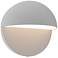 Sonneman Mezze 5" High Textured Gray LED Wall Sconce