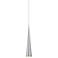 Sonneman Micro Cone 1 3/4" Wide Aluminum LED Mini Pendant