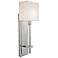 Sonneman Montana 18 1/2" High Satin Nickel Wall Sconce