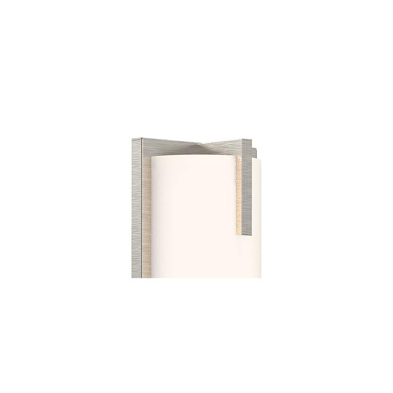 Image 2 Sonneman New Edge™ 24" High Satin Nickel LED Bath Light more views