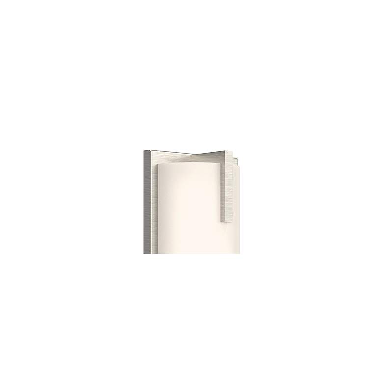 Image 2 Sonneman New Edge™ 32" High Satin Nickel LED Bath Light more views