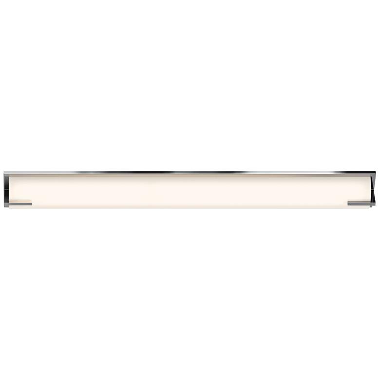 Image 3 Sonneman New Edge 40 inch High Polished Chrome LED Bath Light more views