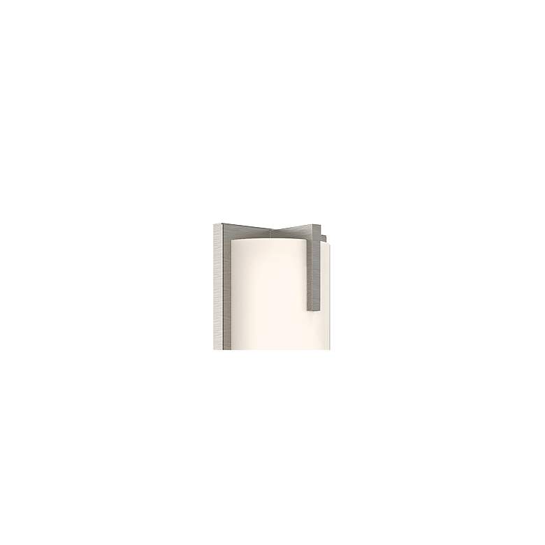 Image 2 Sonneman New Edge 40 inch High Satin Nickel LED Bath Light more views