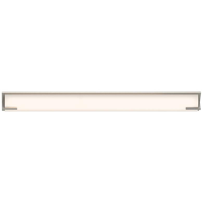 Image 3 Sonneman New Edge 40 inch High Satin Nickel LED Bath Light more views