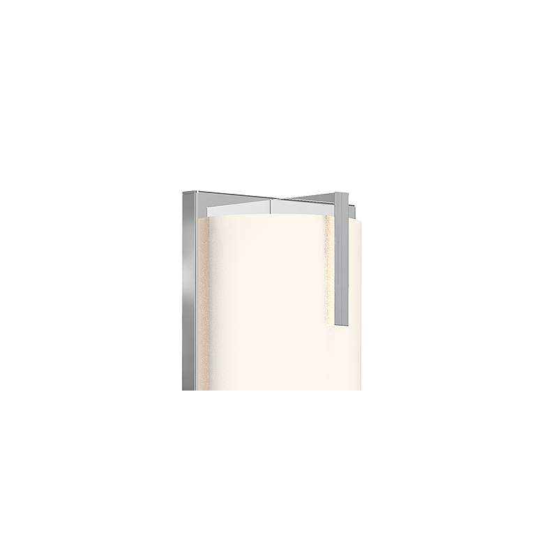 Image 2 Sonneman New Edge™ 24" High Polished Chrome LED Wall Sconce more views