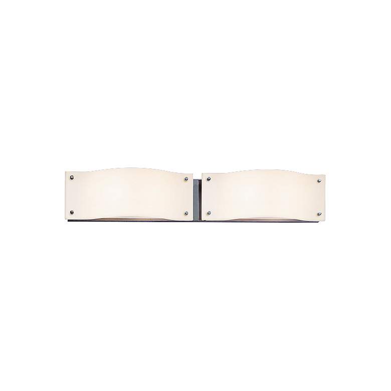 Image 1 Sonneman Oceana 29" Wide Polished Chrome LED Bath Light