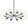 Sonneman Orb 32" Wide Polished Chrome Chandelier