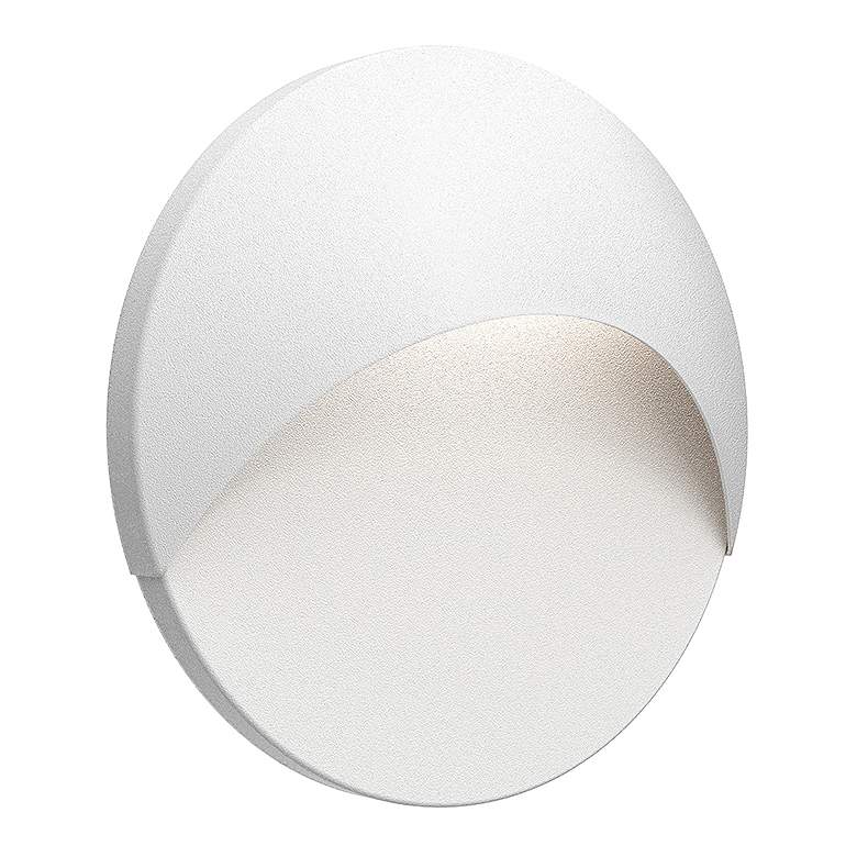 Image 1 Sonneman Ovos&#8482; 10 inch High White LED Outdoor Wall Light