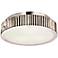 Sonneman Paramount 16 1/2"W Polished Nickel Ceiling Light