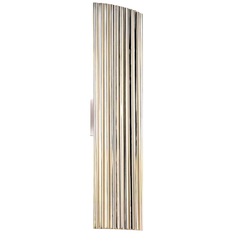 Image 1 Sonneman Paramount 24 1/4" High Nickel Bath Vanity Light