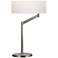 Sonneman Perch Satin Nickel Desk Lamp