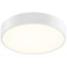 Sonneman Pi 12"W Textured White Round LED Ceiling Light