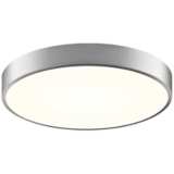 Sonneman Pi 16&quot;W Satin Aluminum Round LED Ceiling Light