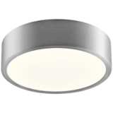 Sonneman Pi 8&quot;W Satin Aluminum Round LED Ceiling Light