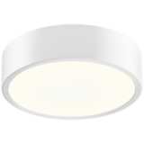Sonneman Pi 8&quot;W Textured White Round LED Ceiling Light