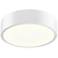 Sonneman Pi 8"W Textured White Round LED Ceiling Light